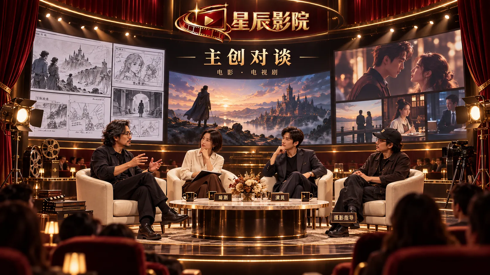 影视主创公开对谈与作品交流场景 · 从代表作开始认识镜头背后的创作者主题图4