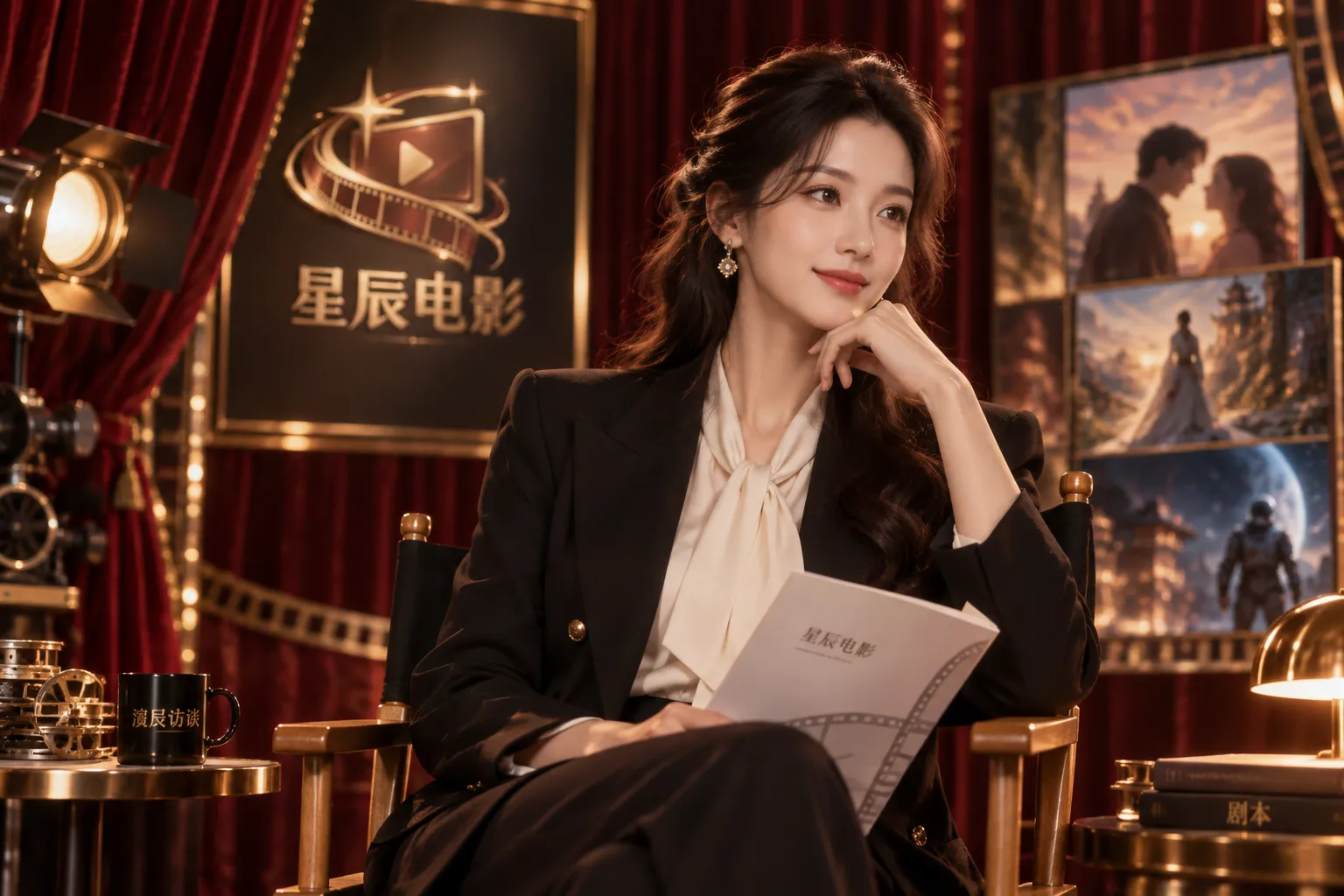 女性演员公开剧照与角色访谈场景 · 从代表作开始认识镜头背后的创作者主题图3