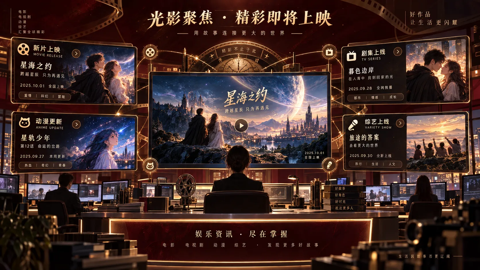 星辰影院新片资讯与行业动态焦点 · 发现页新片资讯线索